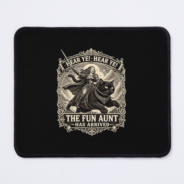 Item preview, The Fun Aunt Hear Ye Hear Ye Cat Knight designed and sold by PaletteArc.