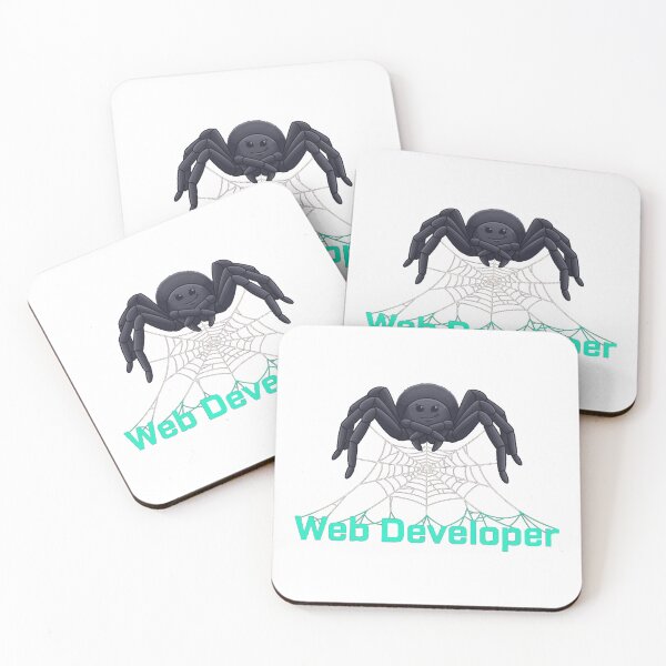 Item preview, Web Developer Spider Funny Halloween Design designed and sold by Uglyandcute.