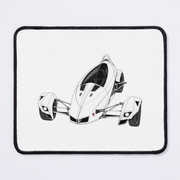 Item preview, Three Wheel Track Pod Radical Trike Racing Car Graphic designed and sold by Axletrace.