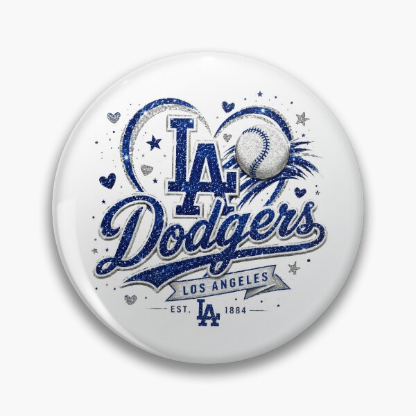 Item preview, LA Inspired Glitter Baseball Sparkle Heart designed and sold by Abrum02.