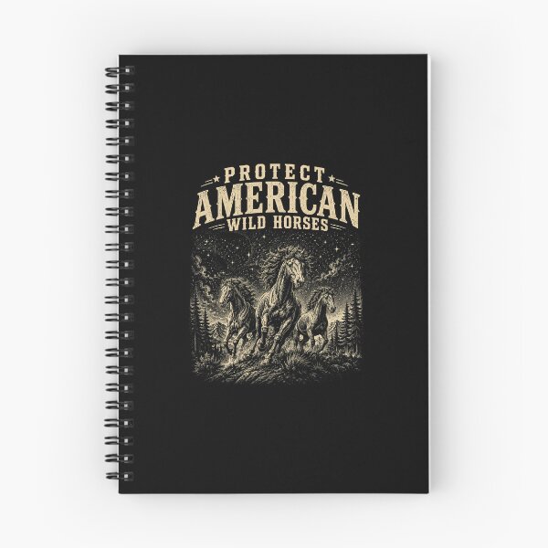 Item preview, Protect American Wild Horses Vintage Artwork designed and sold by nryum.
