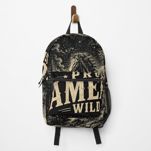 Item preview, Protect American Wild Horses Vintage Artwork designed and sold by nryum.