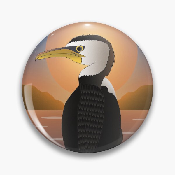 Item preview, Commorant illustration designed and sold by JelliGraphy.