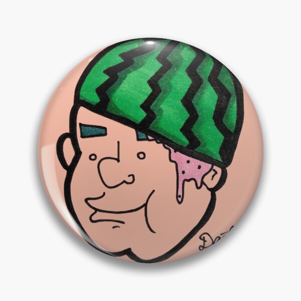 Item preview, Watermelon Rind Beanie Head designed and sold by OddityVault.