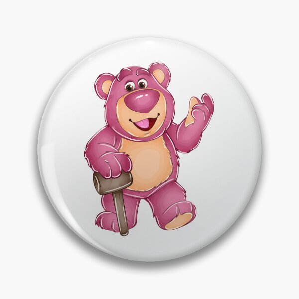 Item preview, Pink Bear Waving Tool Cute Cartoon designed and sold by SitaJhase.
