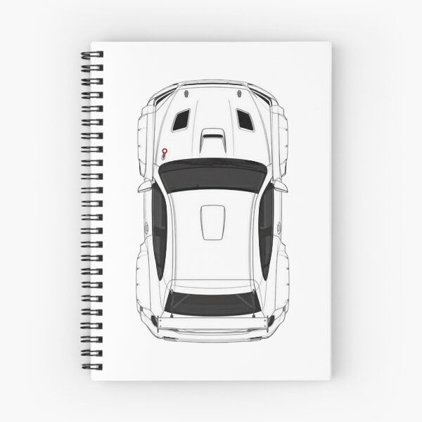 Item preview, Gravel Racer Plan Top Down View Automotive Blueprint Design designed and sold by Axletrace.