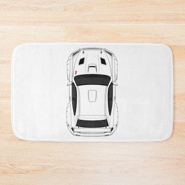 Item preview, Gravel Racer Plan Top Down View Automotive Blueprint Design designed and sold by Axletrace.