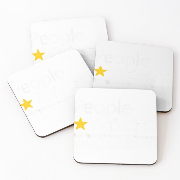 Item preview, People 1 Star Total Nightmare Would Not Recommend Introvert T-Shirt designed and sold by bunnymoon stickers.