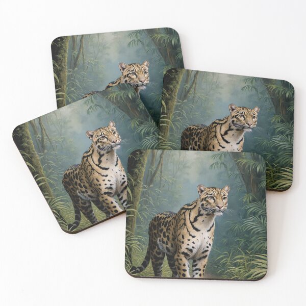 Item preview, FOCUSED ON THE TRAIL | Clouded Leopard designed and sold by TAMAJAD.