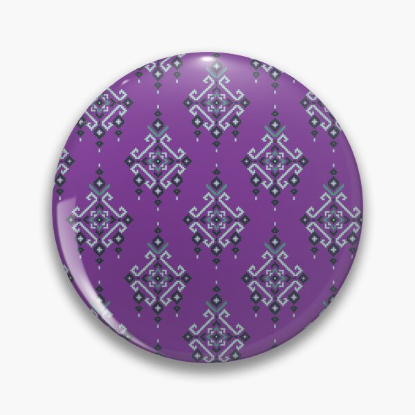 Item preview, Purple traditional ethnic geometric seamless pattern background designed and sold by PowerAntShop.