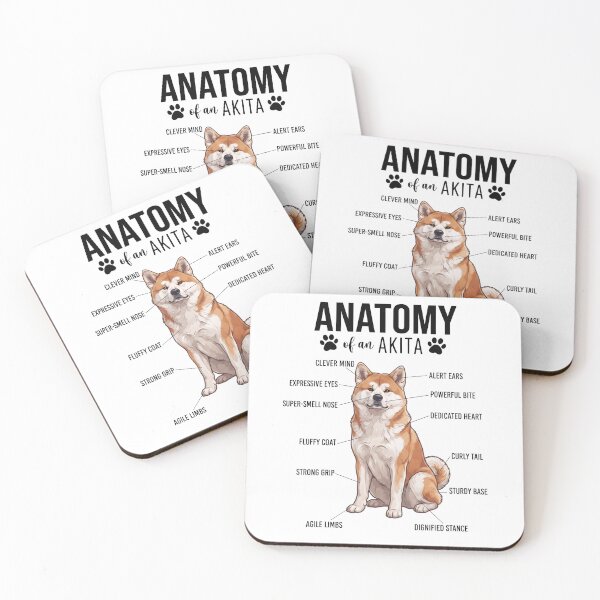 Item preview, Akita Anatomy Dog Lover designed and sold by dian-rody-crest.