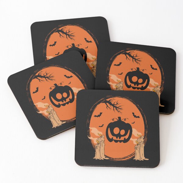Item preview, vintage pumpkin scene halloween  designed and sold by CathleenRuth.