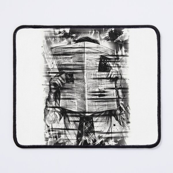Item preview, Man Reading Newspaper Sketch Art designed and sold by Abrum02.