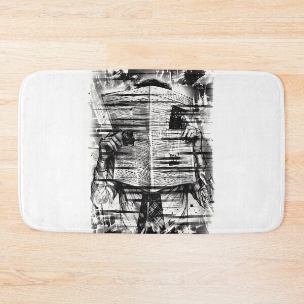 Item preview, Man Reading Newspaper Sketch Art designed and sold by Abrum02.