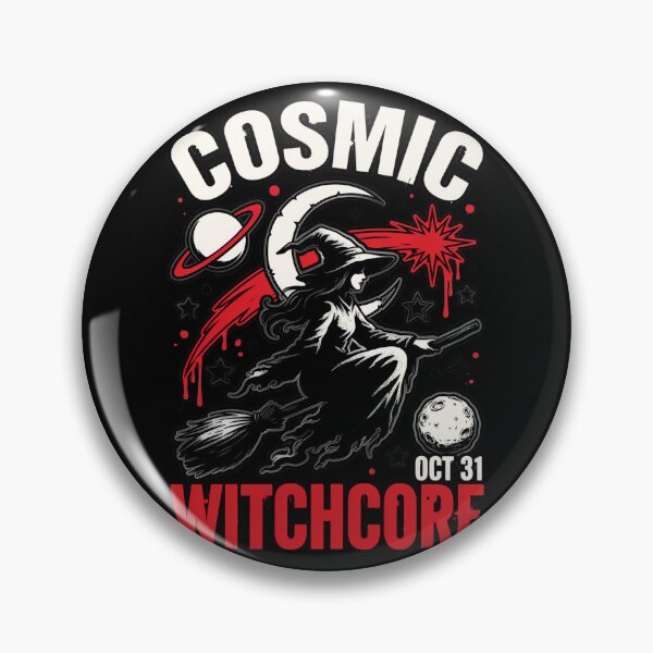 Item preview,  Witching Hour Cosmic Witch T-Shirt | Halloween Space Graphic Tee v10 designed and sold by DarylWelsh2024.