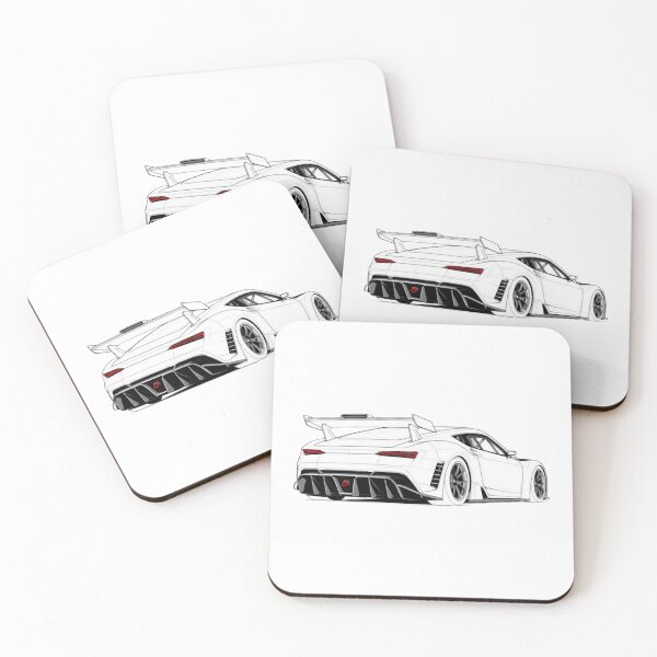 Item preview, Electric Sprint Rear Wing Supercar Drift Silhouette Graphic designed and sold by Axletrace.