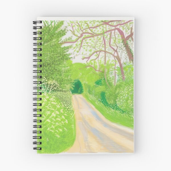 Item preview,  The Arrival Of Spring In Woldgate, East Yorkshire In  (twenty eleven) -  May - Signed Print by David Hockney undefinedr designed and sold by LILLIANSTRANGEy.