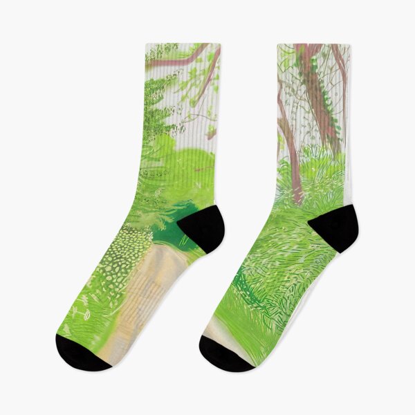 Item preview,  The Arrival Of Spring In Woldgate, East Yorkshire In  (twenty eleven) -  May - Signed Print by David Hockney undefinedr designed and sold by LILLIANSTRANGEy.