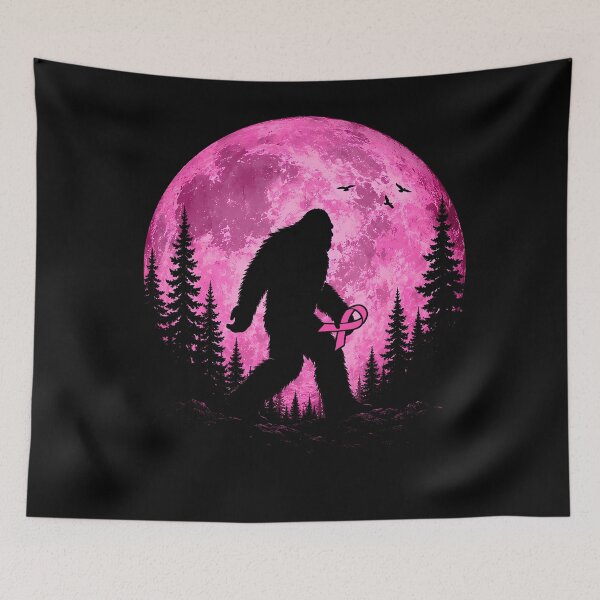 Item preview, Sasquatch Breast Cancer Awareness designed and sold by Krwasatoune.
