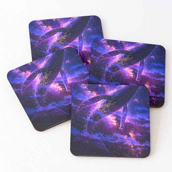 Item preview, Cosmic Space Whale Pixel Art designed and sold by NijiWorld.
