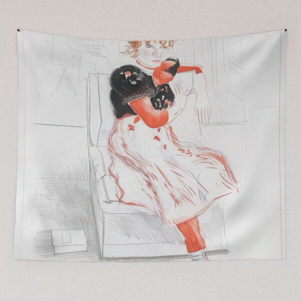 Item preview,  Celia Observing - Signed Print by David Hockney undefinedr designed and sold by LILLIANSTRANGEy.