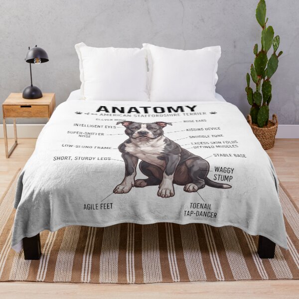 Item preview, American Staffordshire Terrier Anatomy Dog Lover designed and sold by dian-rody-crest.