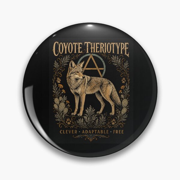 Item preview, Coyote Theriotype Clever Adaptable Free designed and sold by Krwasatoune.