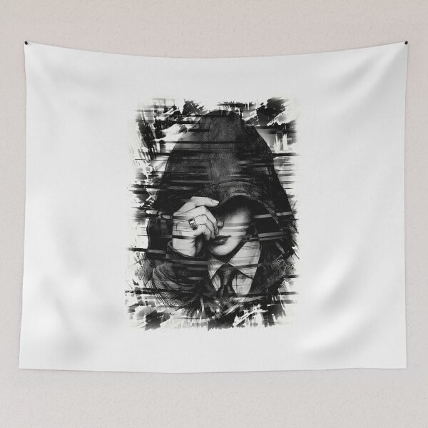 Item preview, Mysterious Hooded Figure Art Design designed and sold by Buccino00.