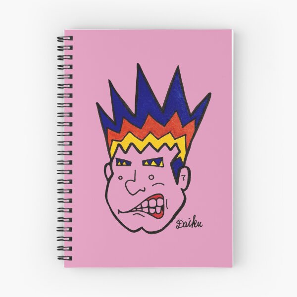 Item preview, Spiky Flame Hair Grump designed and sold by OddityVault.