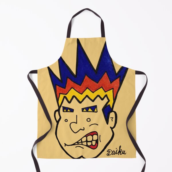 Item preview, Spiky Flame Hair Grump designed and sold by OddityVault.