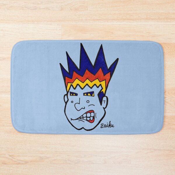 Item preview, Spiky Flame Hair Grump designed and sold by OddityVault.