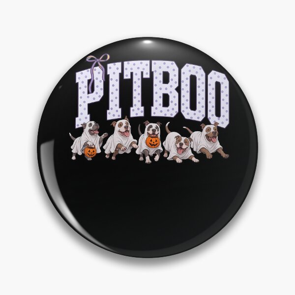 Item preview, Pitbull Halloween Spooky Season designed and sold by Krwasatoune.