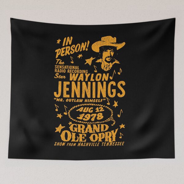 Item preview, Waylon-Jennings designed and sold by FroggyLifeCo.
