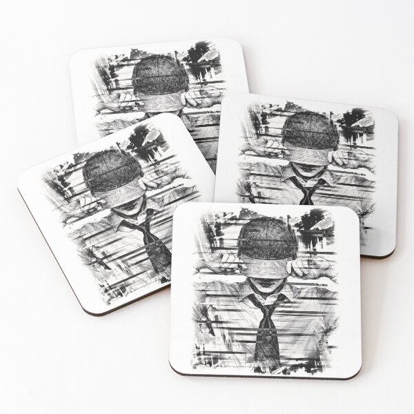 Item preview, Mysterious Guy Cap Tie Sketch Art  designed and sold by Dalaysia98.