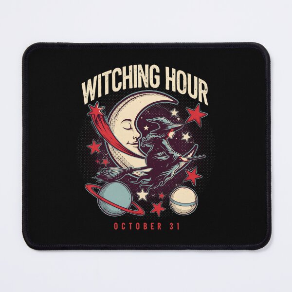 Item preview,  Witching Hour Cosmic Witch T-Shirt | Halloween Space Graphic Tee v12 designed and sold by DarylWelsh2024.