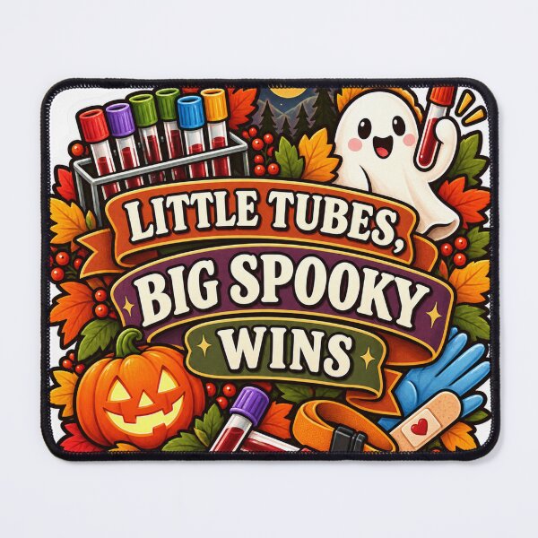 Item preview, Little Tubes, Big Spooky Wins Phlebotomy designed and sold by supertae.