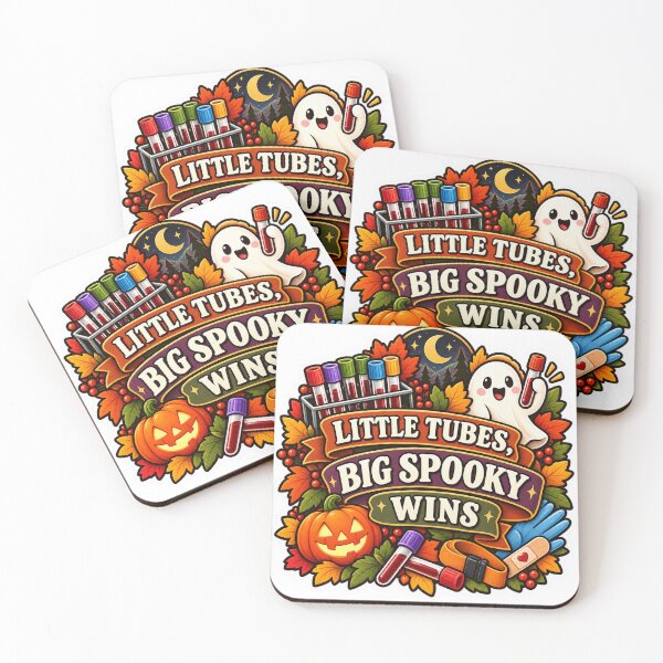 Item preview, Little Tubes, Big Spooky Wins Phlebotomy designed and sold by supertae.