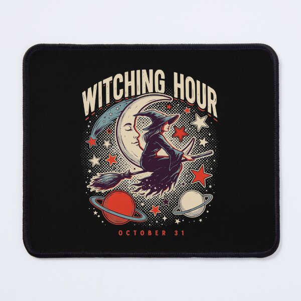 Item preview,  Witching Hour Cosmic Witch T-Shirt | Halloween Space Graphic Tee v13 designed and sold by DarylWelsh2024.