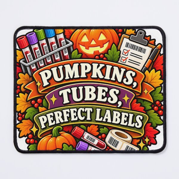 Item preview, Pumpkins, Tubes, Perfect Labels Phlebotomy designed and sold by supertae.