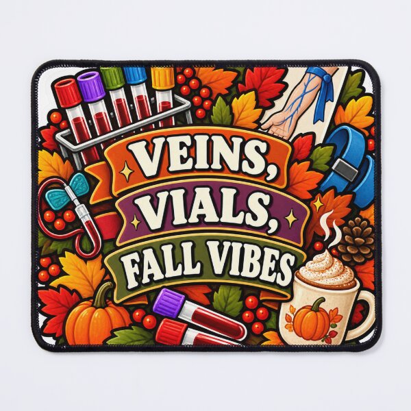 Item preview, Veins, Vials, Fall Vibes Phlebotomy designed and sold by supertae.