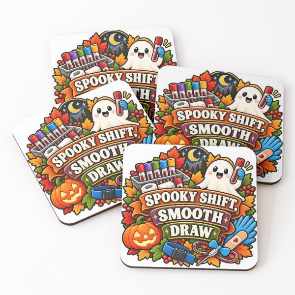 Item preview, Spooky Shift, Smooth Draw Phlebotomy designed and sold by supertae.