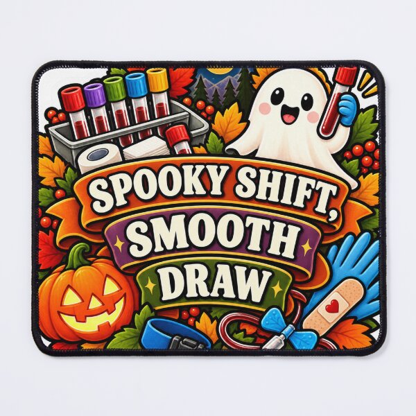 Item preview, Spooky Shift, Smooth Draw Phlebotomy designed and sold by supertae.
