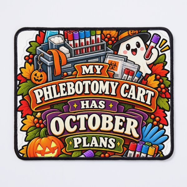 Item preview, My Phlebotomy Cart Has October Plans designed and sold by supertae.