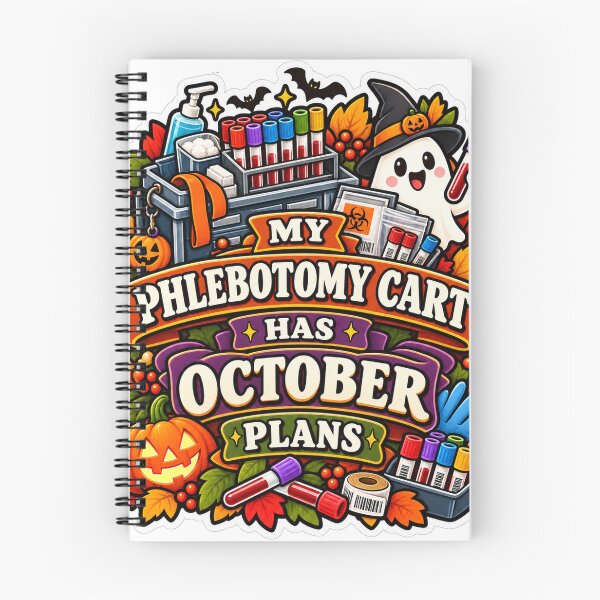 Item preview, My Phlebotomy Cart Has October Plans designed and sold by supertae.