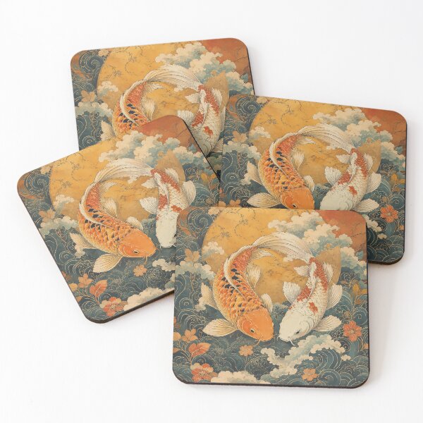Item preview, KOI fish - Japanese Painting designed and sold by abby-thorns.