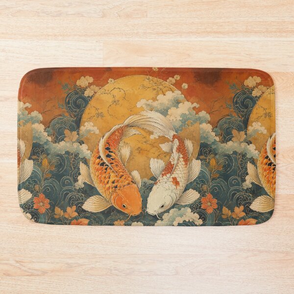 Item preview, KOI fish - Japanese Painting designed and sold by abby-thorns.