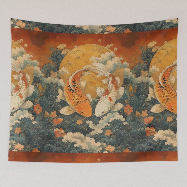 Item preview, KOI fish - Japanese Painting designed and sold by abby-thorns.
