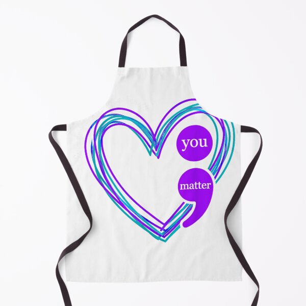 Item preview, Suicide Prevention Awareness You Matter Purple and Teal T-Shirt designed and sold by Cafe18.
