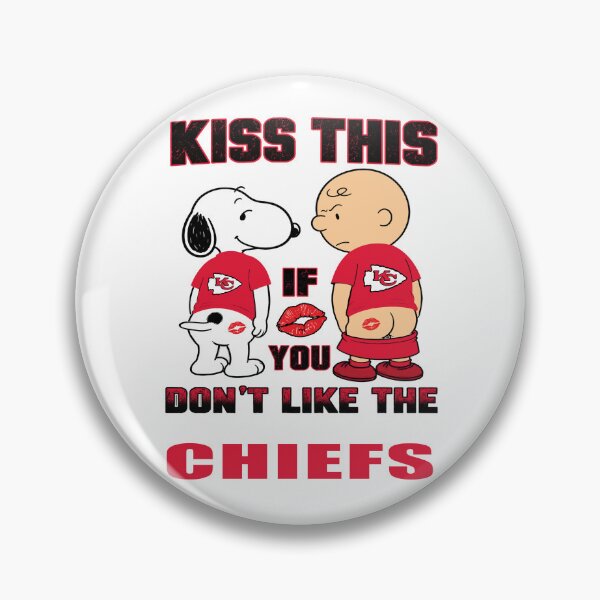 Item preview, Red Football Kiss This Funny Game Day Fan Shirt designed and sold by ZWITABLDIYA.