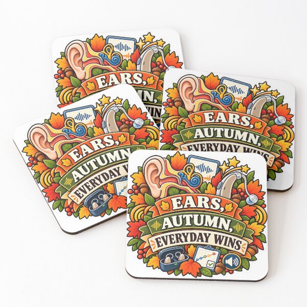 Item preview, Ears, Autumn, Everyday Wins Audiology designed and sold by supertae.